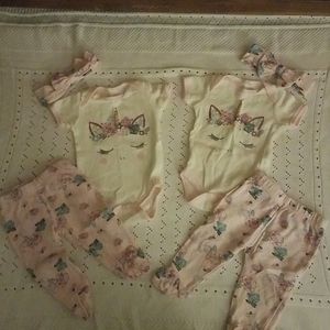 Unicorn sets for baby girls